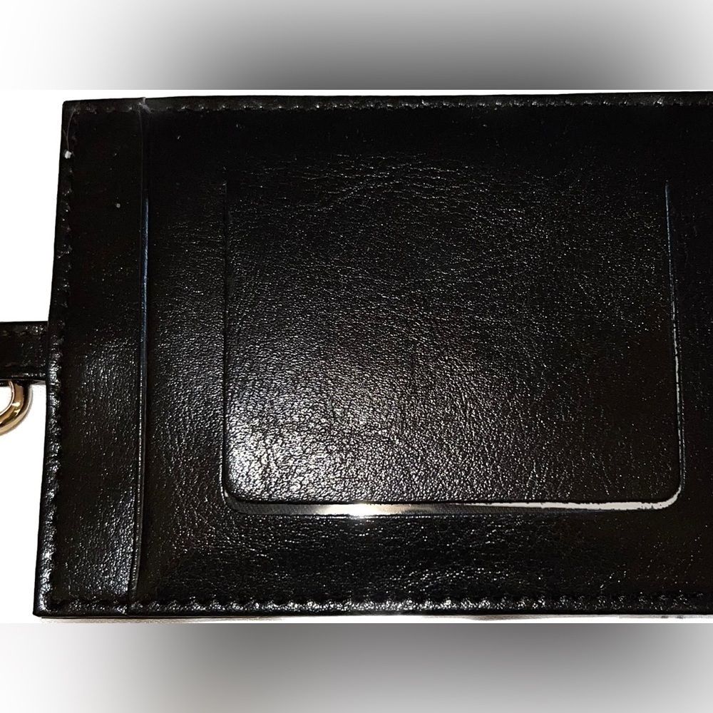 GREAT GIFT!  Luggage tag, leather, never used! - Picture 3 of 3